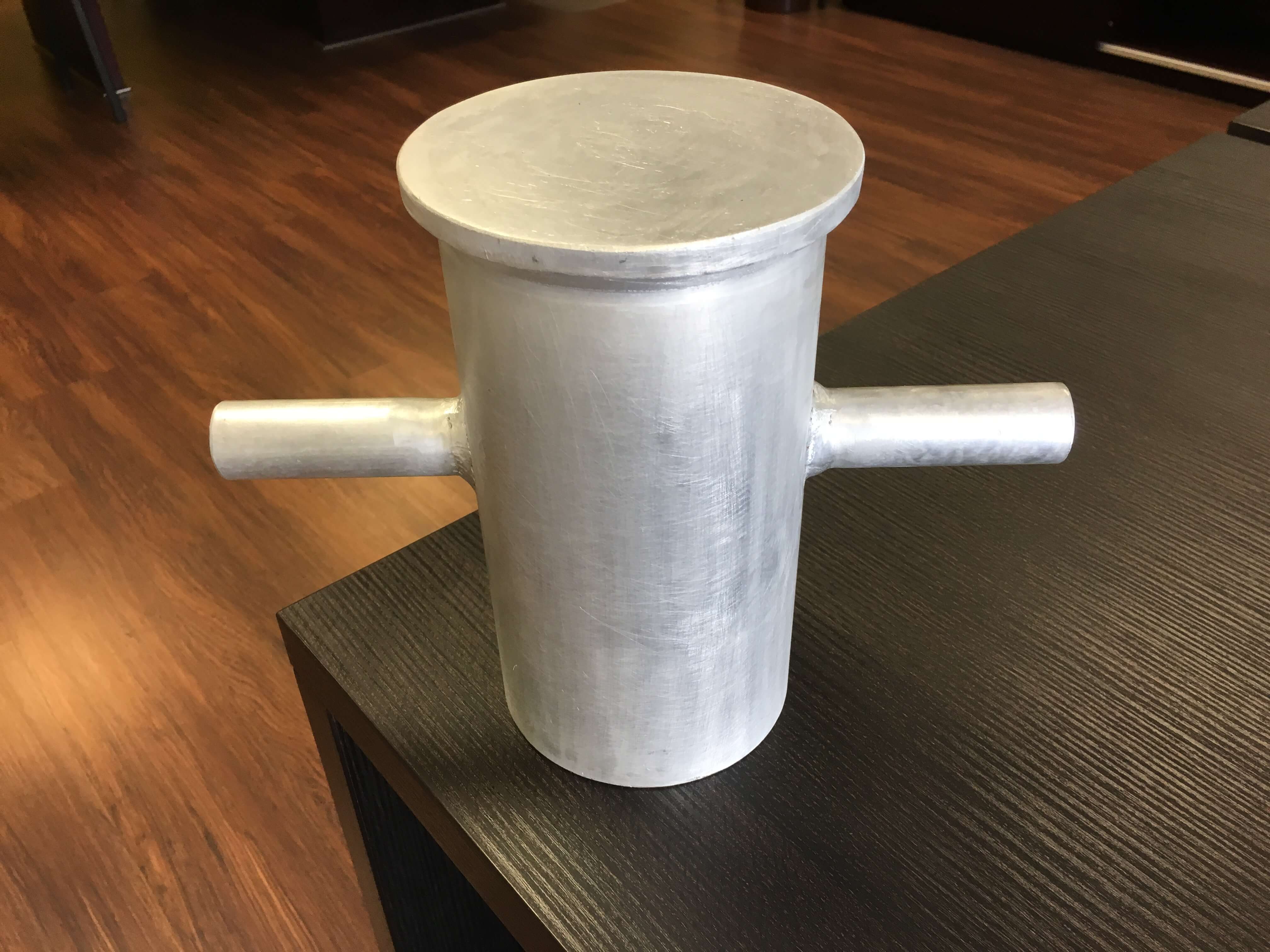 Aluminum bollard