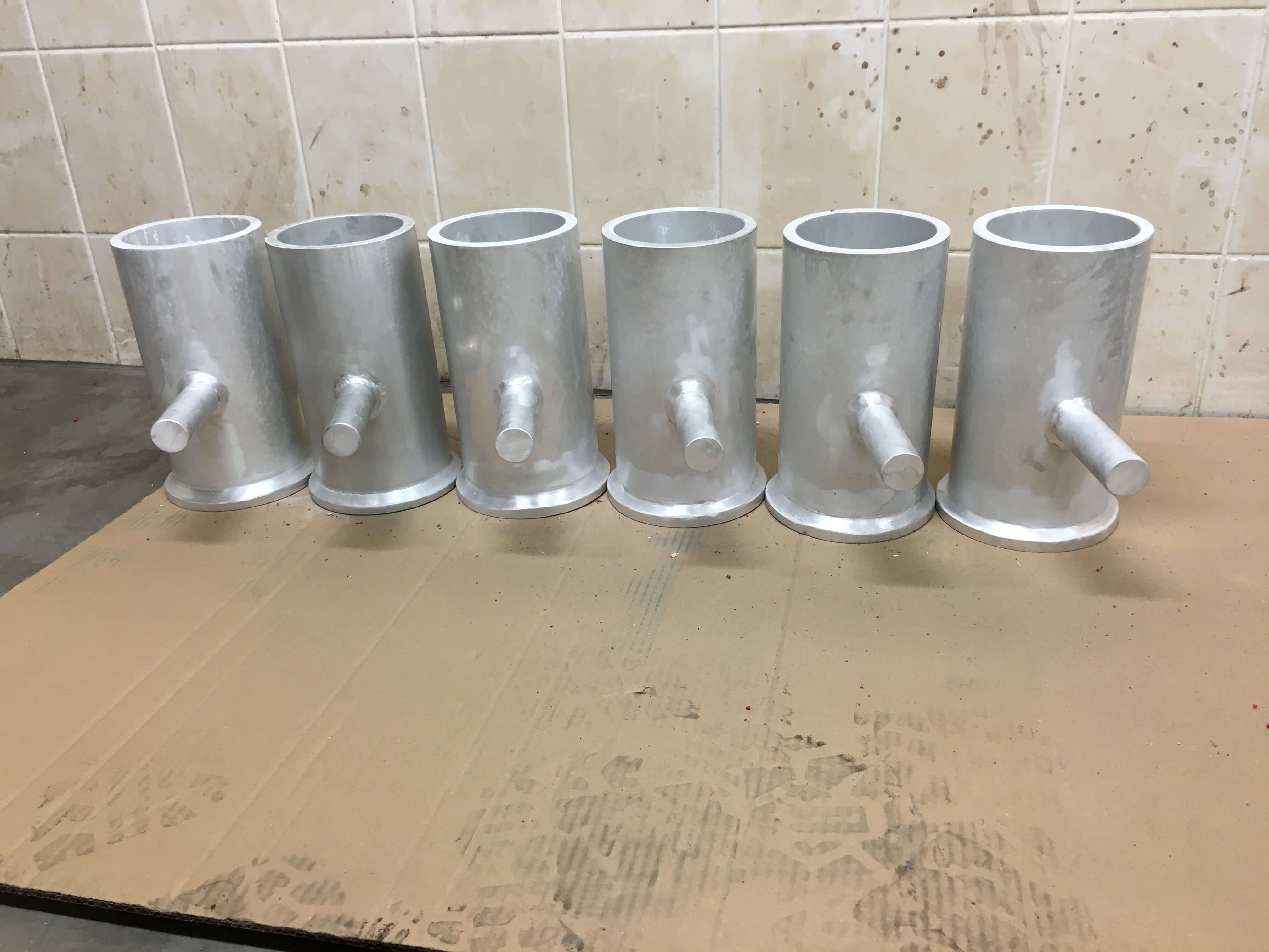 Aluminum bollards