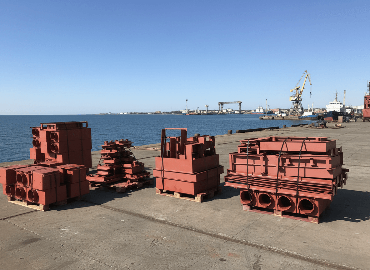 Various shipbuilding components